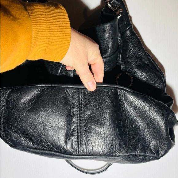 Marc by Marc Jacobs Black Leather Hobo Bag - Picture 4 of 10